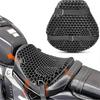 Motorcycle Seat Cushion Gel Shock Absorption 3d Honeycomb Mesh Breathable Motorbike Seat Pad Quick-drying Protective Ride Saddle Seat Cover Waterproof