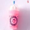 Mini Milkshake Ice Cream Lemon Milk Fruit Tea Water Cup Strawberry Banana Miniatures Dollhouse Accessories Cups Kitchen Toys