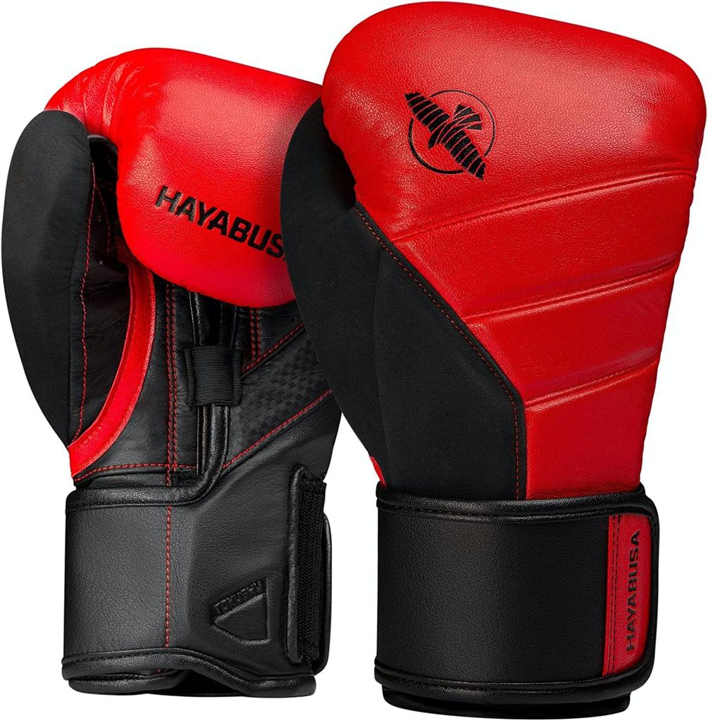 Hayabusa T3 Boxing Gloves 10oz (Unisex) - Red/Black,