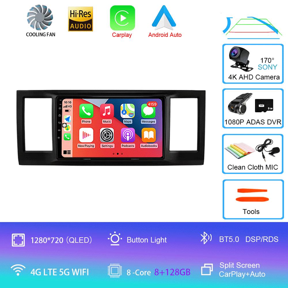 Android 14 Pentru Volkswagen Caravelle 6 T6.1 T6 2015 - 2020 Radio Auto Multimedia Player Video Navigație GPS 5G WIFI Carplay Auto