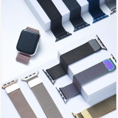 Strap Für Apple uhr band 44mm 40mm 38mm 42mm metall Magnetische Schleife correa Zubehör armband iWatch serie 4 3 SE 6 7 45mm 41mm 49MM