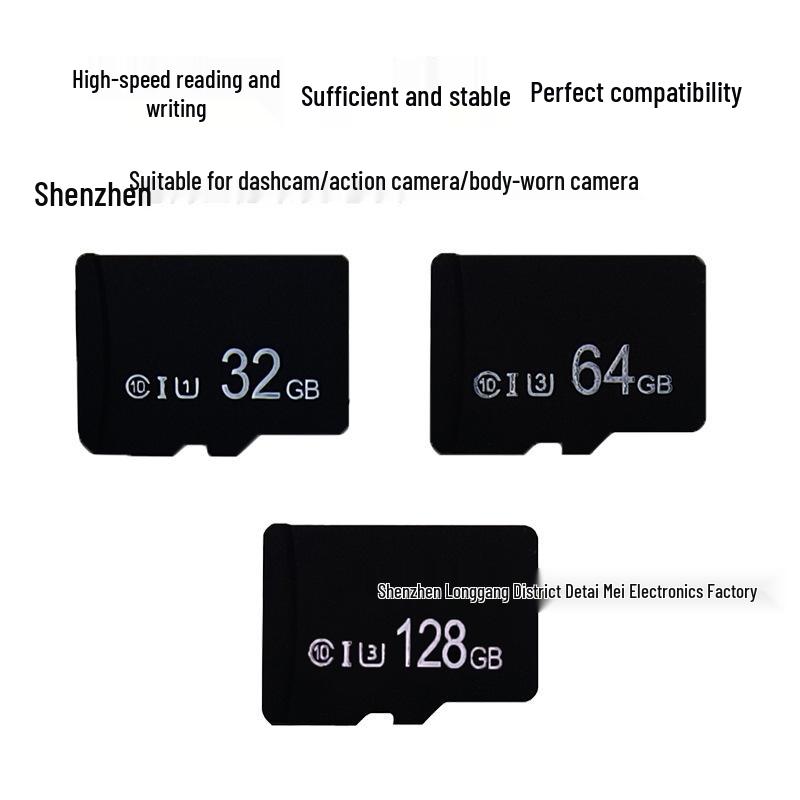 High-Speed Class 10 TF Card for Dash and Action Cameras