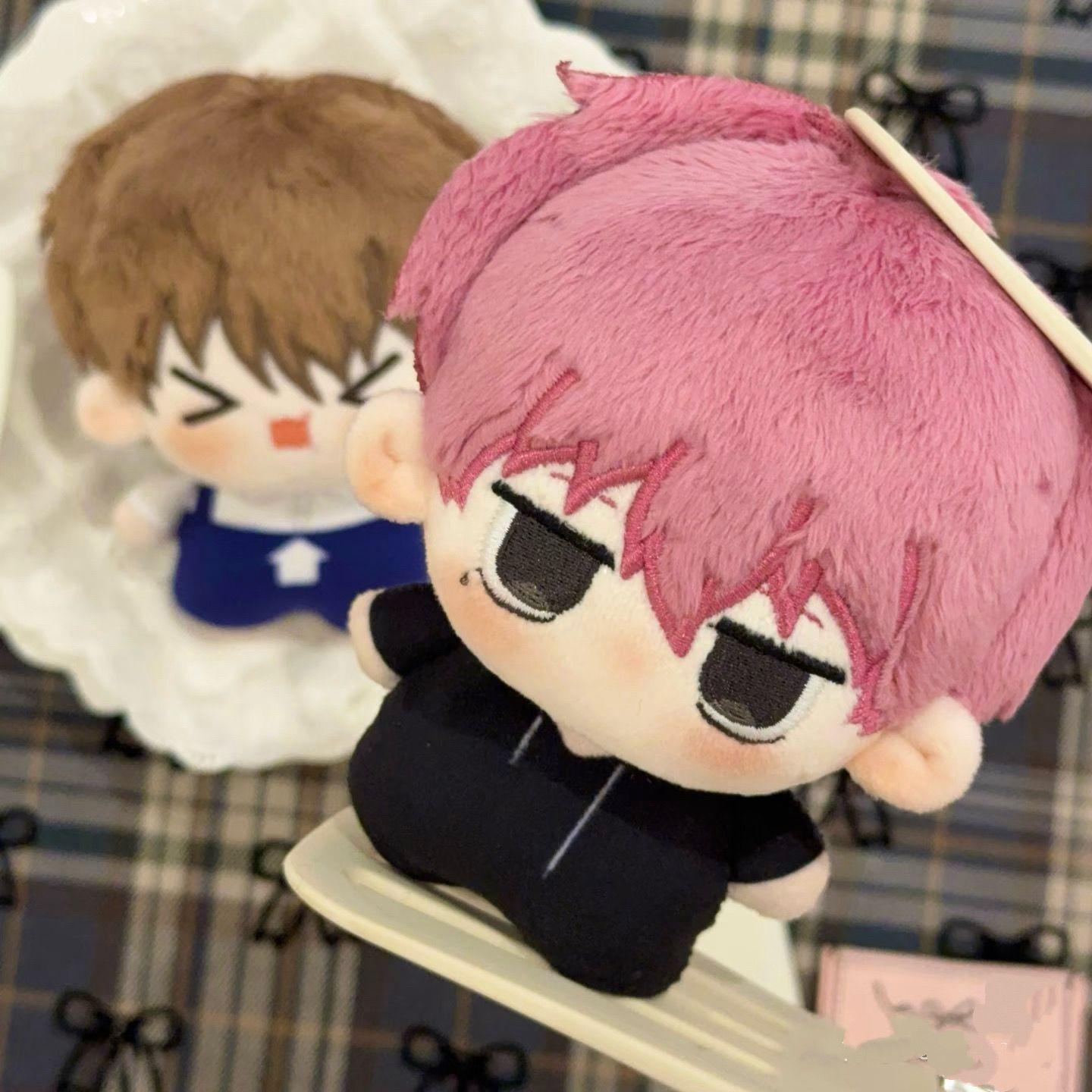 

Cosplay Props With Printed Design Tamon Fukuhara Plush Cotton Figure Tamon s B-Side Utage Kinoshita Fanmade Anime Merch 10cm