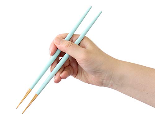 Cutipol GOA Turquoise Gold Chopsticks and Chopstick Rest Set G029TGB