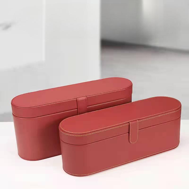 Nuovo Modello 2025 Adatto per Asciugacapelli Dyson Leffen Custodia Scatola Regalo Borsa da Viaggio in Pelle Organizer