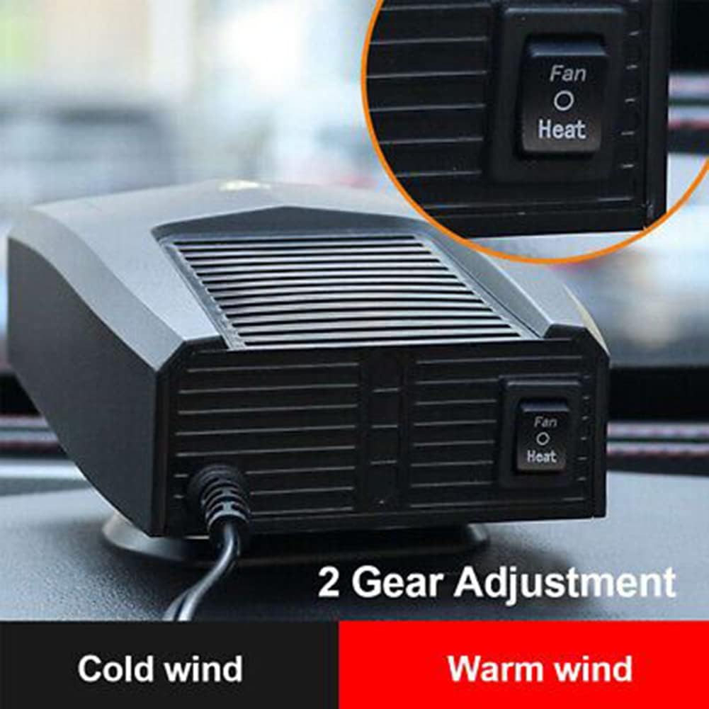 Car Fan Heater 12V 500W Car Additional Heater Ceramic Heater De-Ice