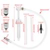 1Set Universal Lower Unit Gear Oil Pump Fit Marine Outboard Motors Manual Hand Tool Transmission Fluid Pump Transfer Kit