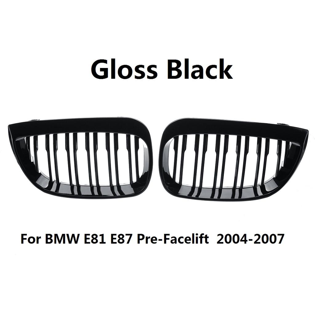 Paar Auto Front Nieren Kühlergrill Für BMW E81 E87 2004-2007 M SPORT Pre-facelift Racing Grills Gitter Auto ABS Grill Zubehör