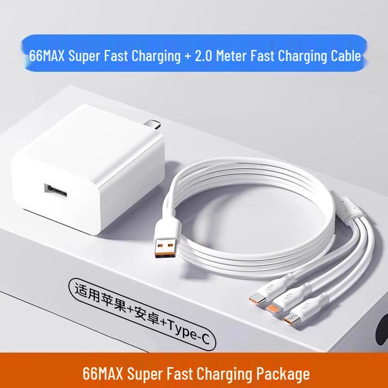 3-in-1 Type-C Multi-Function Data Cable Set for Android and Huawei