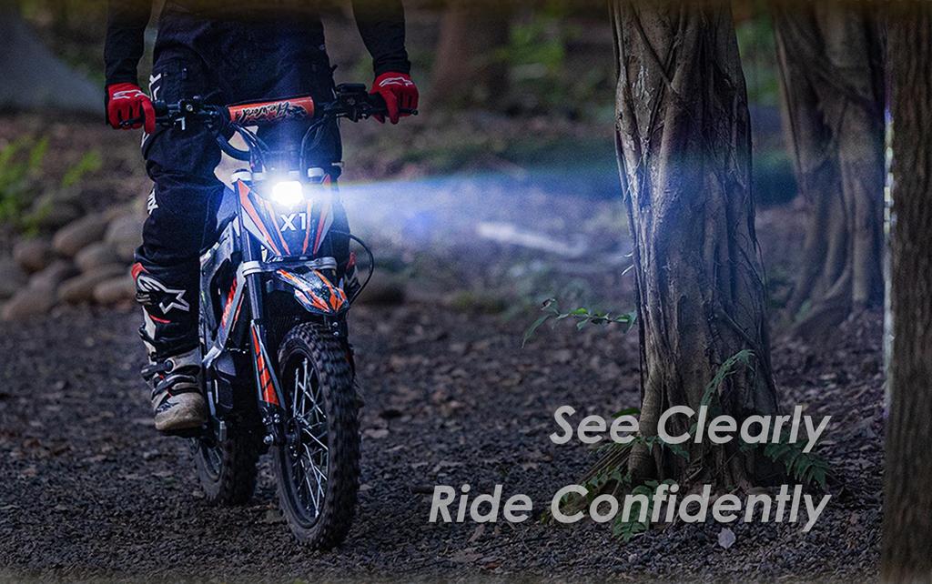 Elektrisches Offroad-Motorrad KuKirin X1, 1000W Motor, 48V 20,8Ah Akku, Höchstgeschwindigkeit 50 km/h, Reichweite 40 km