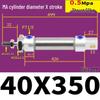 Corrosion Resistant Stainless Steel Pneumatic Cylinder 16-40mm/50-150mm