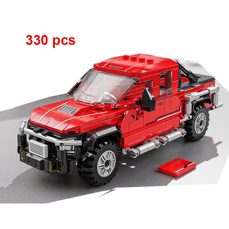 Technical Car Speed  Racing Vintage Car Building Blocks Sports City Vehicle Car Garage Off-road MOC Creative Toys