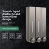 2025 FSH  Foam Soap Dispenser Factory Direct Manual Wall-Mounted Shampoo Shower Gel Dispenser Multi-Color for Hotels