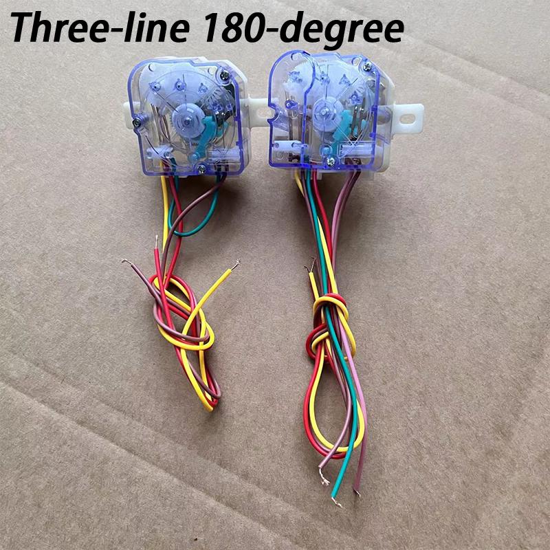 Timer per Lavatrice a 3 Fili a 180 Gradi Interruttore Timer Lavatrice Timer Lavaggio Lavatrice a Doppio Cestello Semiautomatica