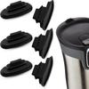 6pcs Silicone Rubber Lid Stopper Food Grade Mug Lid Stopper Water Bottle Sealing Plug for Contigo