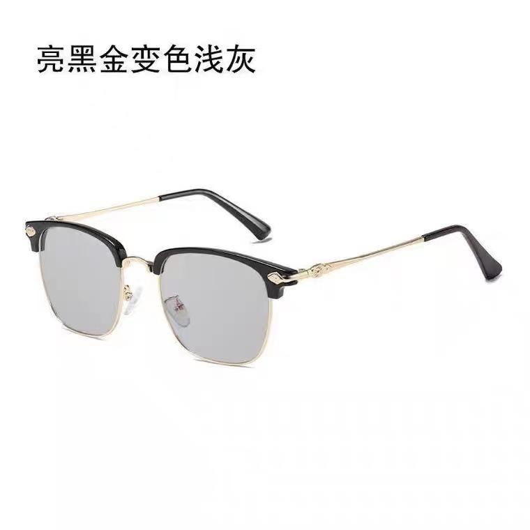 Myopia Glasses, Anti-Blue Light And Radiation-Resistant Glasses, Male Tide Myopia Flat Glasses, Ruffian Handsome Eye Frame Frame
