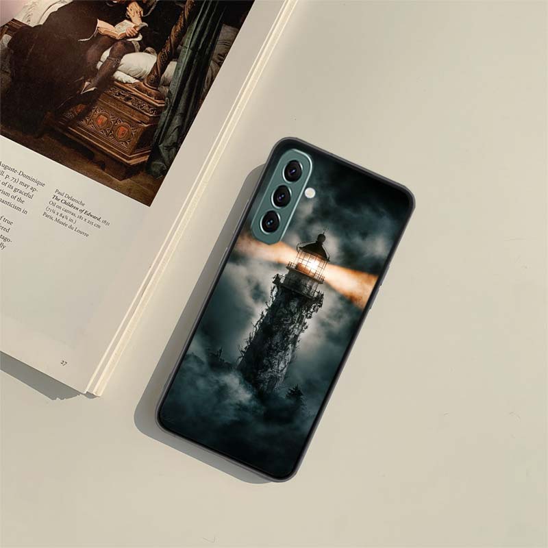 Lighthouse Phone Case for Samsung A54 A14 A24 A34 A17 A37 A57 A55 A35 A25 A15 A07 A05S A04S A12 A22 A32 A52S A72 Galaxy Note 20