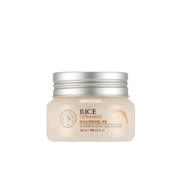 

The Face Shop Rice & Ceramide Moisturizing Cream,