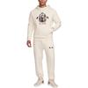 Nike Alphabet Pattern Print Long Sleeve Hoodie Men Tops Beige FB7124-027