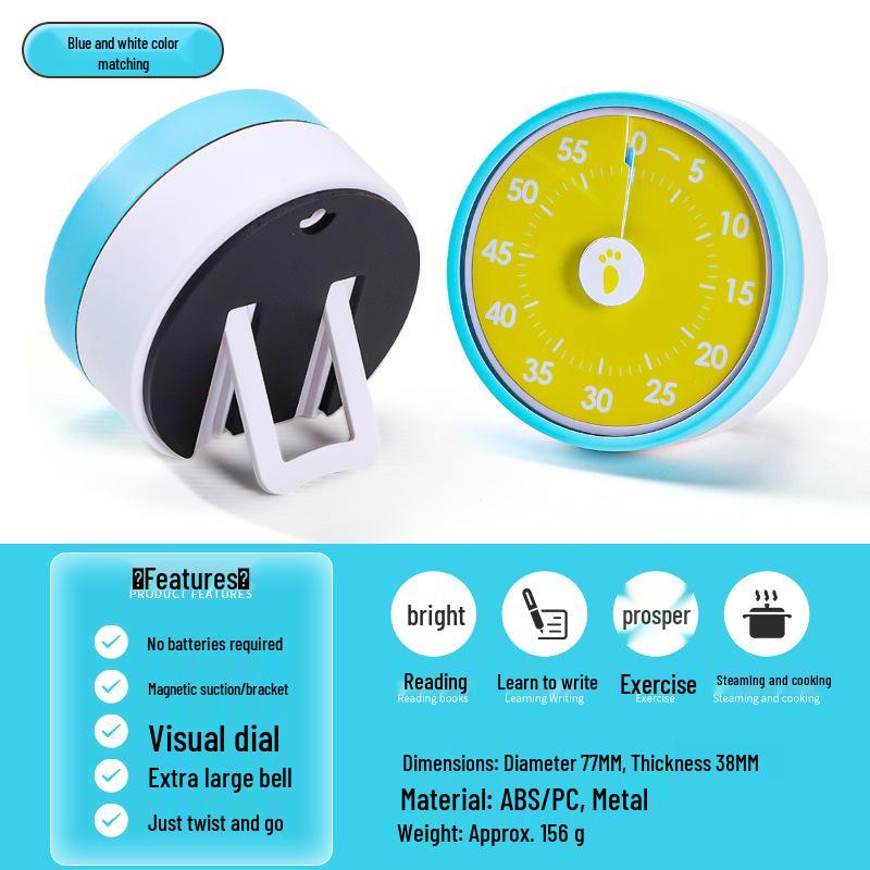 Astronaut Magnetic Timer & Alarm Clock for Kids