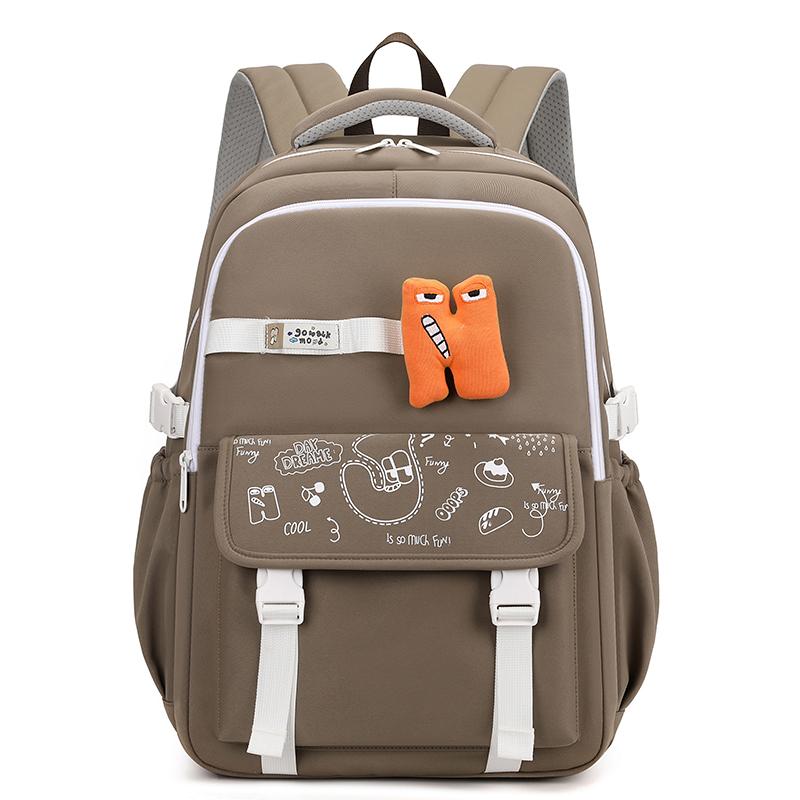 Student Light Schoolbag Grade 3-6 Large Capacity Backpack For Boys Girls Ridge Protection Backpack