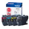 Brother Industries Ink Cartridge Pack Compatible Model [Brother Genuine] 4-color (eco Package) LC3111-4PK-E Numbers DCP-J987N, DCP-J982N, DCP-J582N,