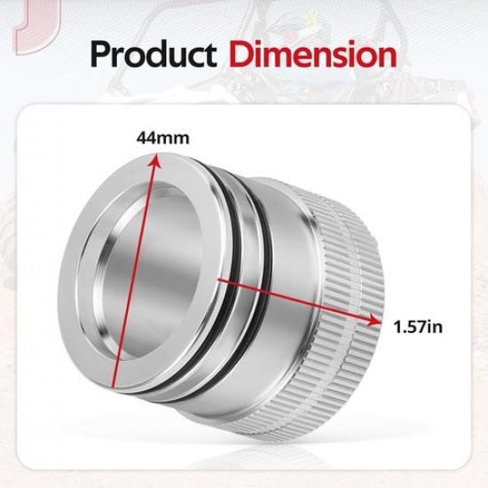 44MM Front & Rear Wheel Bearing Greaser Tool Aluminum for RZR 900 1000 XP 4 Trai