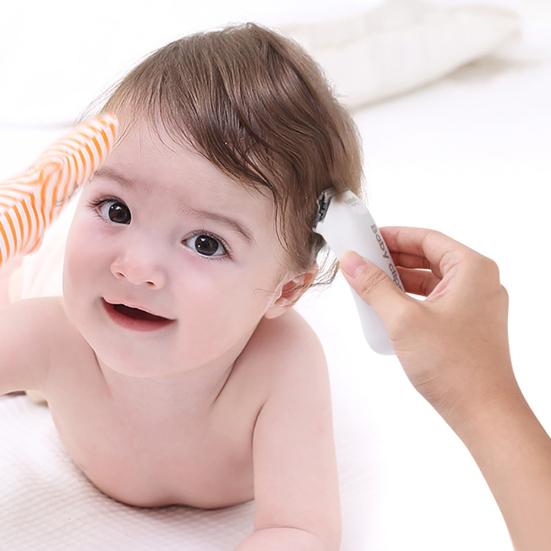 Infant Toddler Portable Rechargeable Quiet Haircut Hair Clipper Trimmer Kit
