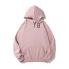 Men's Casual Thick Terry Cloth Hoodie: Heavyweight Pure Cotton Sweatshirt - Loose Fit, Solid Color, American Style for Autumn/Winter.