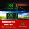 Popular GPS Speedometer Odometer Car Digital Speed Display MPH Over Speed Alarm Clock For All Vehicles C80 C90