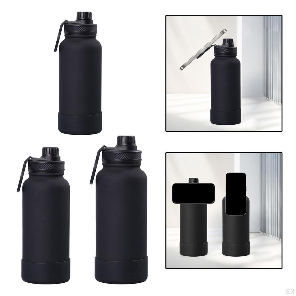 Active Lifestyle Stainless Steel Water Bottle with Holder