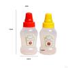 Storage Mini Tomato Ketchup Bottle Empty Refillable Squirt Salad Dressing