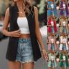 Frauen Sommer Feste Beiläufige Weste Elegante Mode Büro Dame OL Ärmellose Grundlagen Weibliche Strickjacke Business Arbeit Tragen