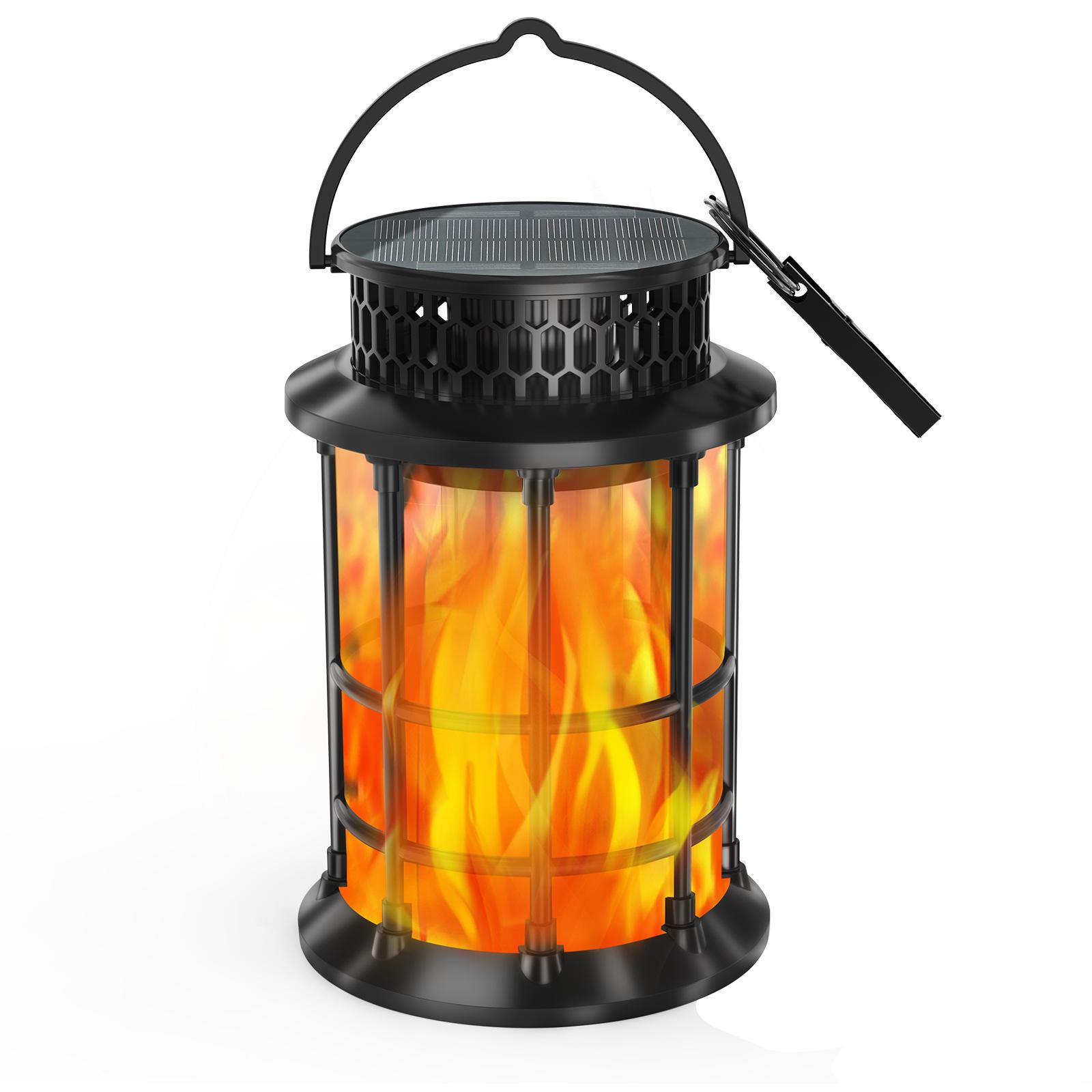 

New 1/2pc Flame Solar Lamp Outdoor Garden Lawn Landscape Decoration Atmosphere Light Night Light Control Waterproof Portable Hot