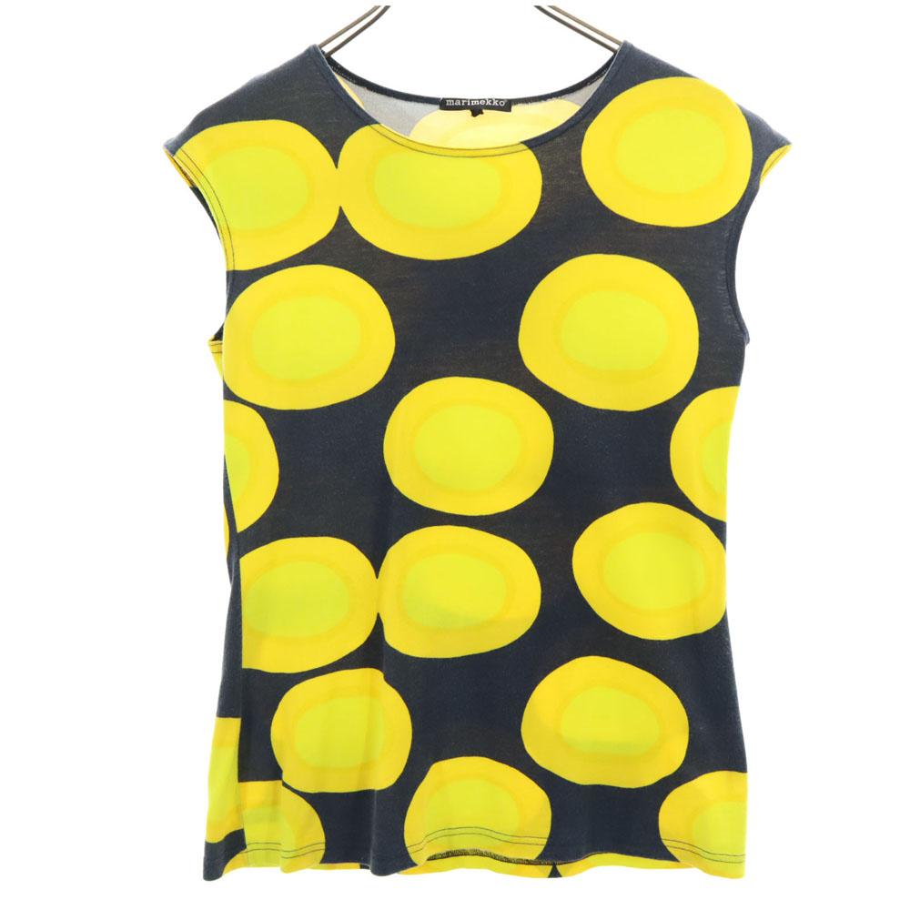 marimekko Overall handle No sleeve Cut S Yellow Women Used