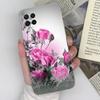 Phone Case For Samsung Galaxy A22 4G 5G Cover Silicone Transparent Fashion Love Heart Butterfly Protective For Samsung A 22 Capa