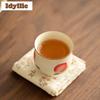 2pc/lot Hand-painted Longevity Peach Teacup Elegant Tea Bowl Tea Cup Set Tea-tasting Smelling Cup Jianzhan Master Cups Gift 65ml