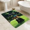 Custom Name Wolf Living Room Non-Slip Area Rug Soft Carpet for Bedroom Kids Playroom Sofa Office Home Decor Doormat