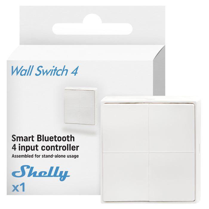 Interrupteur Shelly - C-DE-BluWallSwitch4StandAlone