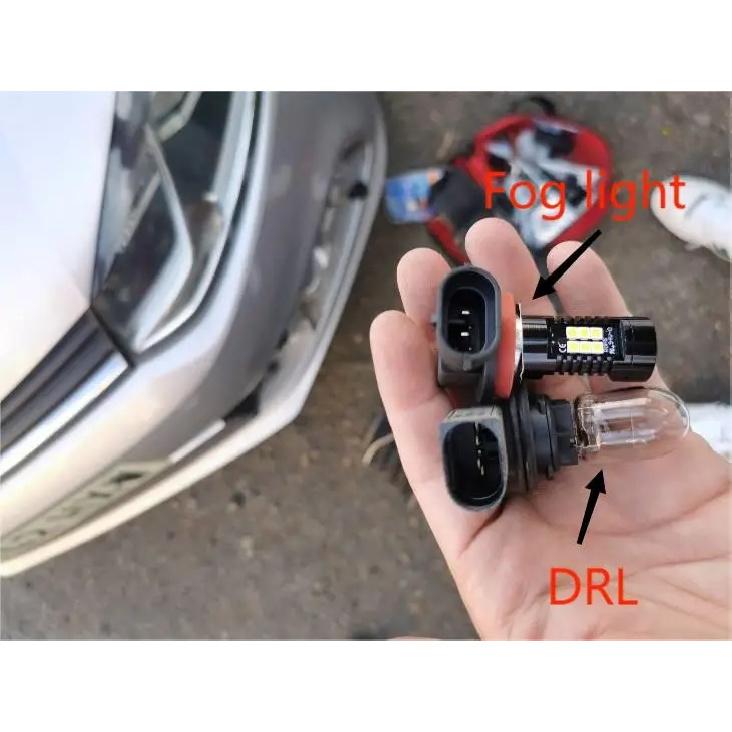 2Pcs Canbus H8 LED Fog Light Bulb For VW Polo Mk5 Gti Hatch 6R 6C 61 2009 2010 2011 2012 2013 2014 2015-2017Led headlight Lamps