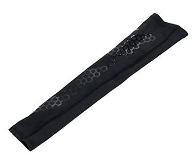 Phiten X Edge Sports Aqua Titanium Arm Support IV LL Black, [No Logo]