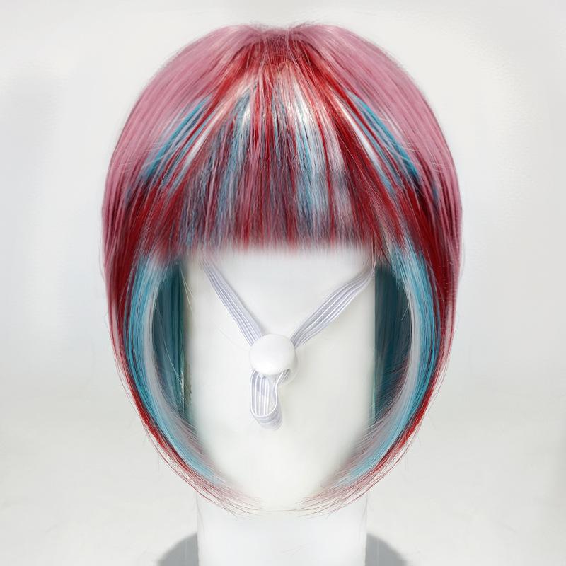 1pcs Pet Cat Long Wig Cat Dog Universal Colorful Long Hair Party Outfit Dreamy Style Cosplay