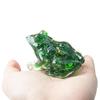 Crystal Resin Frog Aquarium Decor With Cute Design For Office Desk And Gift