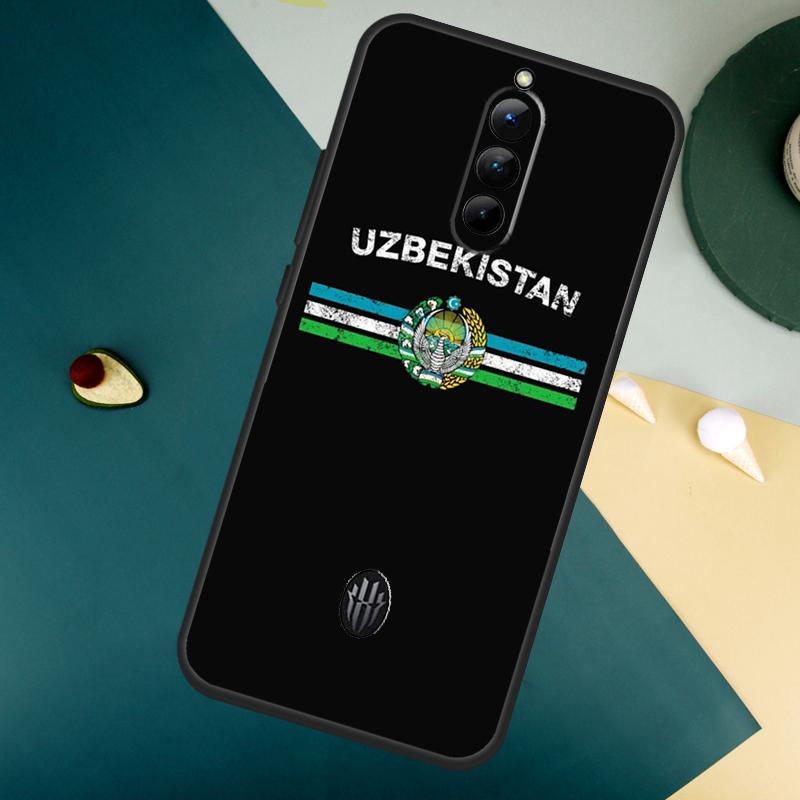 Emblem of Uzbekistan National Flag For ZTE Nubia Red Magic 10S Pro Plus 7 6S 7S 8 9 8S 9S Pro Red Magic 10 Air 11 Pro Plus Case