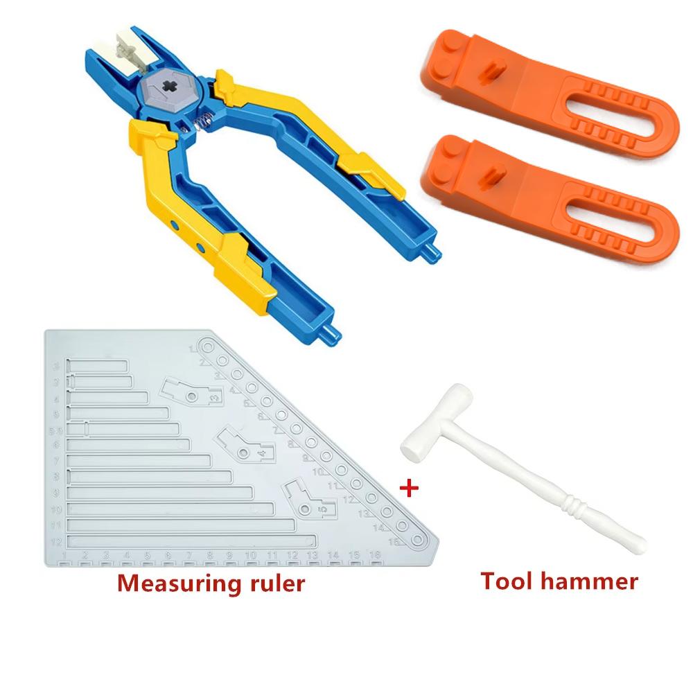 DIY assembly Brick Smart Building Block Tool Designer with high-tech Tool Technology Parts Hammer Plier Clip remover