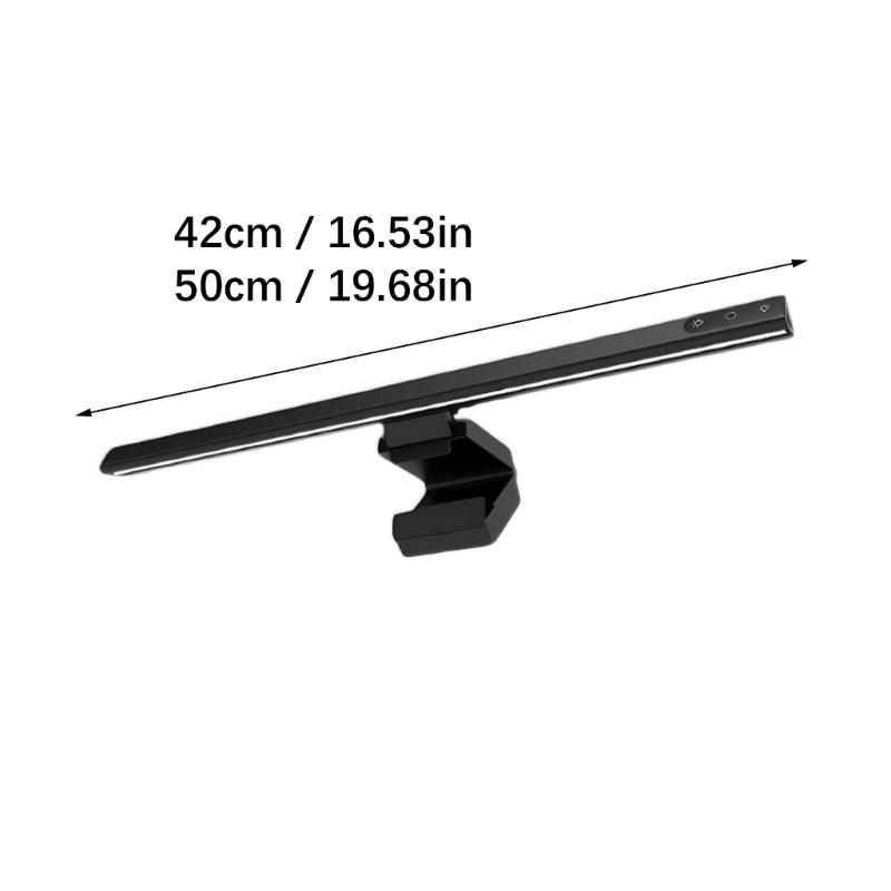 Adjustable Brightness Touch Sensitive Screen Light Bar with Timer 5 Mode USB C Rechargeable Eye Protections Lamp