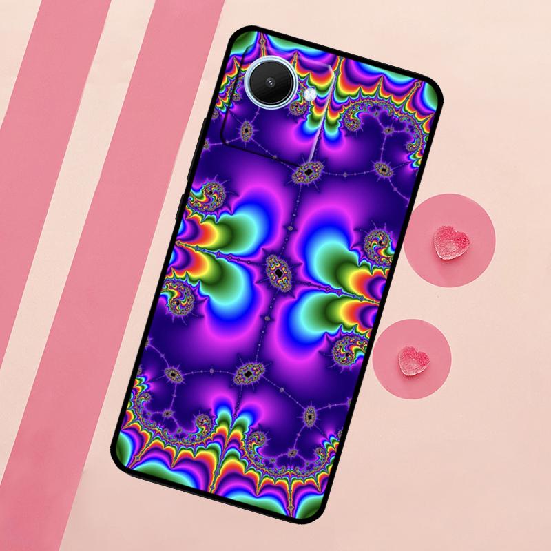 Vintage Ornament For Realme C67 C75 C63 C61 C71 C55 C51 C65 C53 10 11 12 13 14 15 Pro Plus GT6 GT7 Pro Case