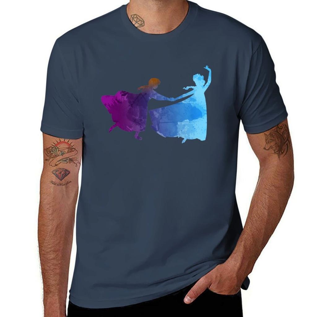 Sisters Inspired Silhouette Tshirt Quick Dry Outdoor Sports Tshirt