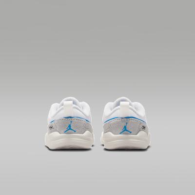 Jordan Flight Court White Photo Blue (TD)