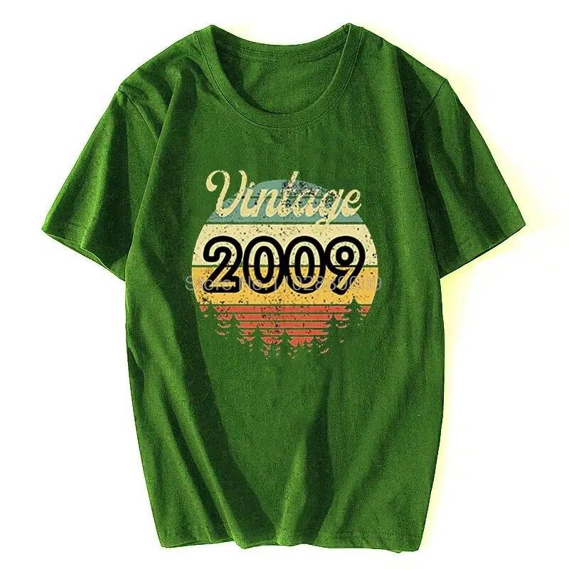 Summer Casual Unisexs T Shirt Kawaii Graphic T Shirt Vintage 1987 1984 2015 2009 1997 Tees Funny Gift Top Unisex Cotton T-shirt